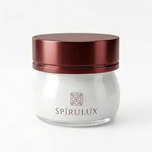 SPÍRULUX Hydrate + Glow Silk Mask – Anti Aging Mask for LED Light Therapy, Luxury Wrinkle Blurring Face Mask, Saffron Infused Anti Wrinkle Mask for Mature Skin (3.52 oz)