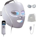 Shark CryoGlow LED Face Mask, Red Light Therapy, Under-Eye Cooling, FW312PL Red, Blue & Deep Infrared Light, Skincare Device for Fine Lines & Acne, Clinically Tested & FDA-Cleared, 4 Modes, Lilac