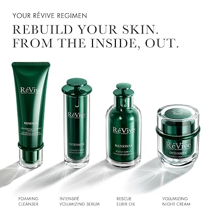 RéVive Intensité Volumizing Serum, Anti-Aging Face Serum for the Appearance of Volume Loss, Fine Lines & Wrinkles, with RV Volumizing Peptide, Skin Support Complex & Ceramide Blend, 30 ml / 1 oz